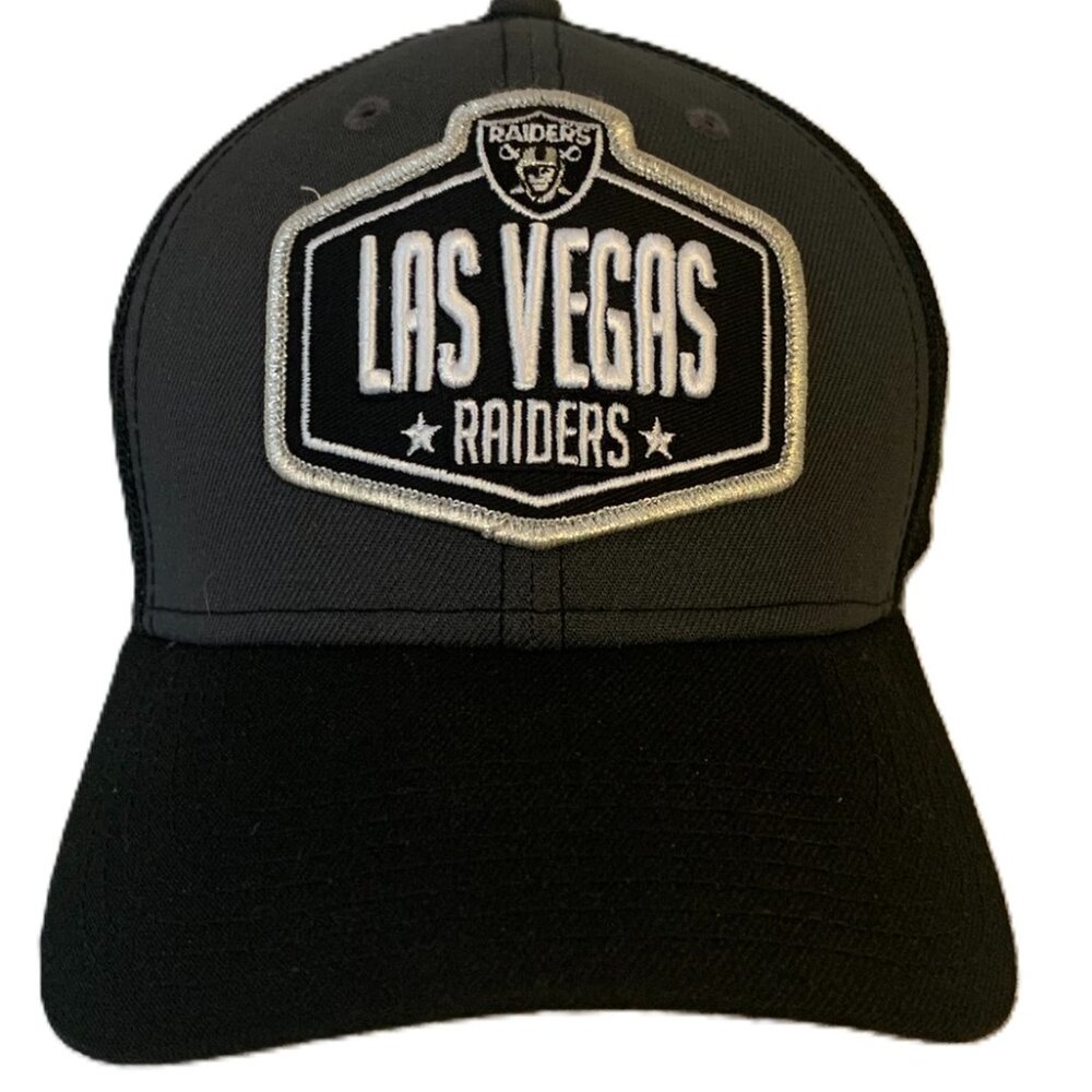 Las Vegas Raiders New Era 39THIRTY 2021 NFL Draft Trucker Hat
